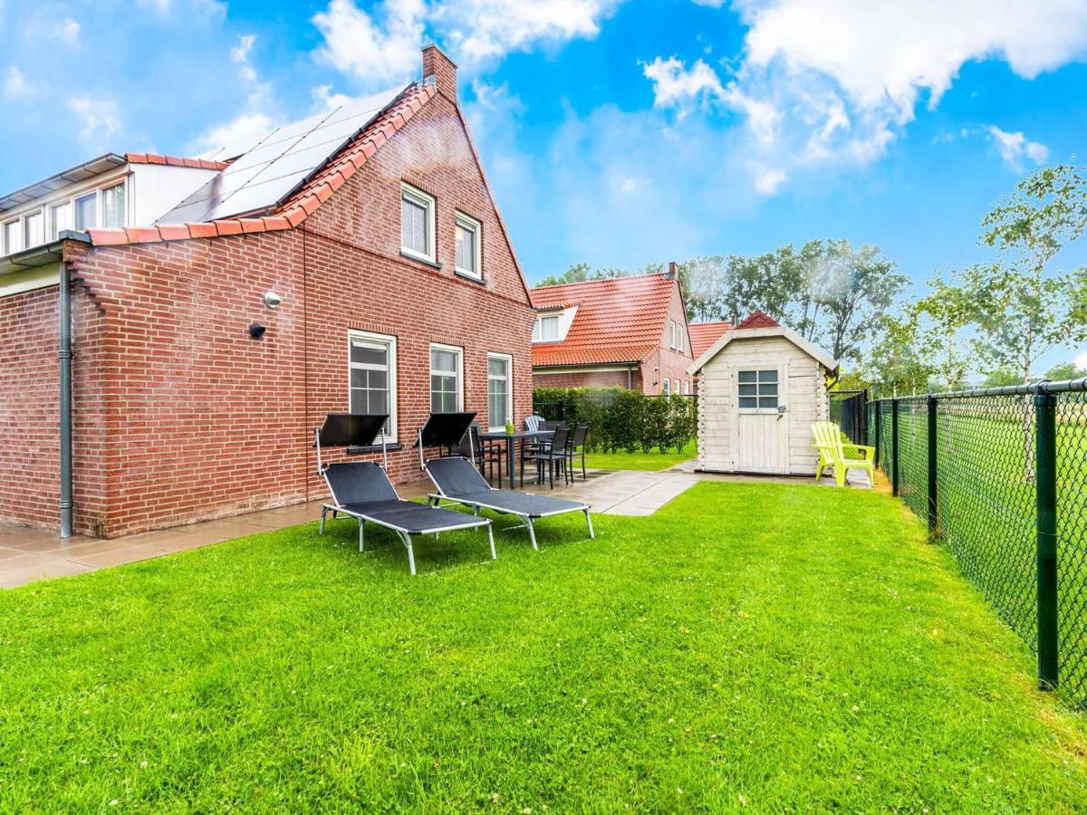 Cozy Detached House Near Breskens With Garden And Two Nice Terraces Exteriör bild